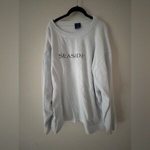 The Seaside Style White Ribbed Shirt
